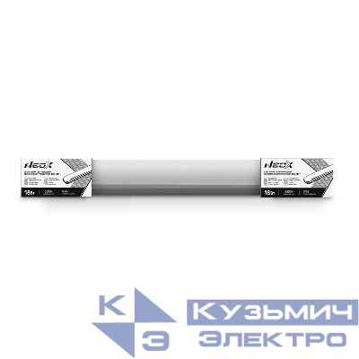 Светильник светодиодный ДСП-159Т 18Вт 6500К 125лм/Вт 2250лм 600х64х60мм IP65 герметичный транзитный NEOX 4690612048321