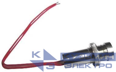 Лампа светодиодная СКЛ-16.1А-Л-2-28-МК метал. корпус выводы гибкие под пайку 28В диаметр посадочного отверстия 14мм УХЛ2.1 зел. Реле и Автоматика A8021-02838414