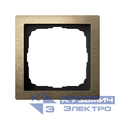 Рамка 1-м ArtGallery Pure метал. латунь SE GAL312201