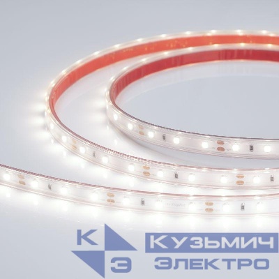 Лента светодиодная RTW-PS-A60-10mm 12V White 6000К 4.8Вт/м IP67 2835 герметичная (уп.5м) Arlight 021099(2)