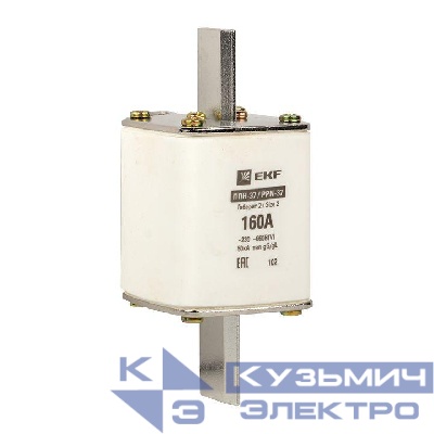 Вставка плавкая ППН-37 400/160А габарит 2 PROxima EKF fus-37/400/160