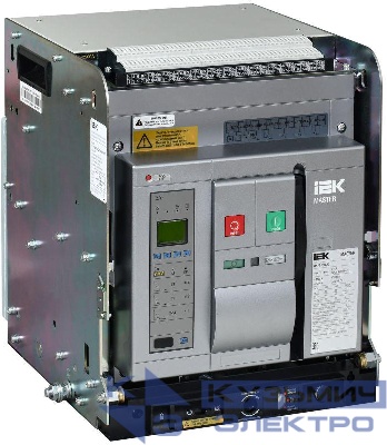 Выключатель автоматический воздушный 3п D 2500А 65кА AC ВА77 W3P EA выдвижн. с комплектом аксессуаров MASTER IEK MI-ACB10-3WD-065-2500-ACF