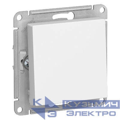 Выключатель 1-кл. СП AtlasDesign 10А IP20 (сх. 1) 10AX с самовозвратом механизм бел. SE ATN000115