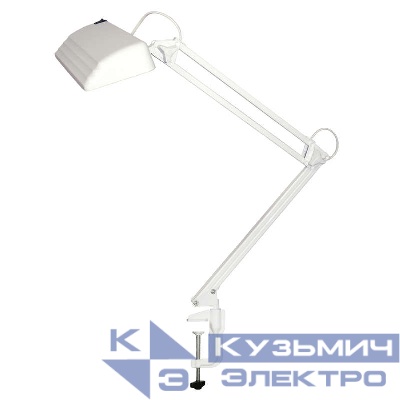 Светильник светодиодный Дельта П-С32 настол. на струбцине 12Вт бел. Трансвит 280