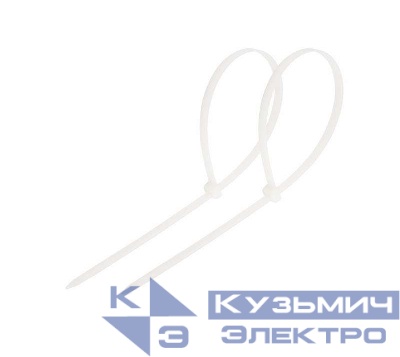 Хомут кабельный 3.6х150 нейл. бел. (уп.100шт) Rexant 07-0150-4