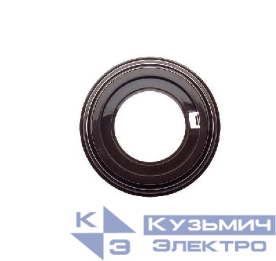 Рамка 1-м Лизетта ретро ABS-пластик корич. Bironi BF1-610-22