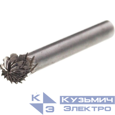Diamond Industrial Борфреза твердосплавная тип D 8x7 мм S=6 мм сферическая DIDBFD0807 Diamond Industrial 0