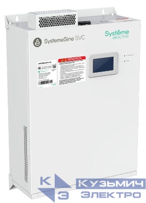 Генератор реактивной мощности статический 50квар 400В IP20 навесн. модуль ЖК SE SVGM050W4D20