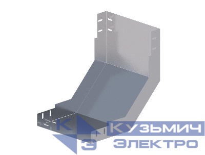 Лоток монтажный угловой 90град. вверх 300х80 1.5мм ЛУ90В.300.80.408.1.5.1 СОЭМИ Н0121320545