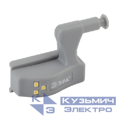 Фонарь SB-401 3SMD LED пушлайт-подсветка на петлю в кухонный шкаф 2хA23 (блист.) Эра Б0042659