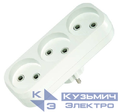 Разветвитель 3-м без заземл. Makel 10032