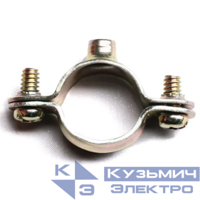 Хомут стальной с внутренней резьбой М6 d8мм (уп.100шт) DKC 58008