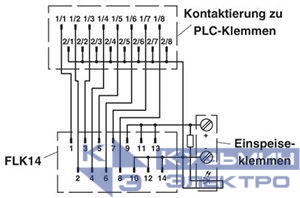 Адаптер PLC-V8/FLK14/OUT Phoenix Contact 2295554