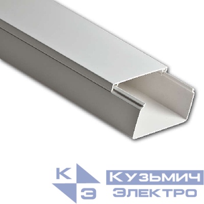 Кабель-канал 80х40 L2000 пластик бел. Ruvinil РКК-80х40