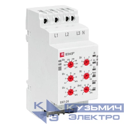 Реле контроля фаз RKF-24 EKF rkf-24