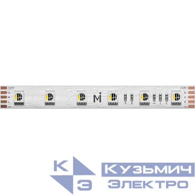 Лента светодиодная 24В 5050 19.2Вт/м 3000К IP20 (уп.5м) Maytoni 201134