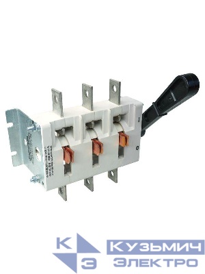 Выключатель-разъединитель 3п 400А ВР32-37 А 30220-00 УХЛ3 IP00 одно направление несъемная боков. рукоятка Электротехник ET276978
