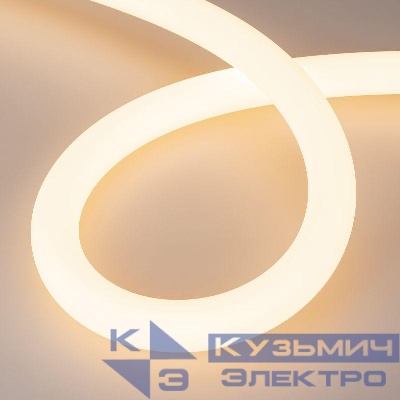 Лента светодиодная MOONLIGHT-TOP-A336-D40mm 24V Warm 2400К 360deg 15Вт/м IP65 2835 wire x1 прямой вывод кабеля герметичная (уп.5м) Arlight 039321