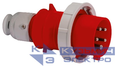 Вилка кабельная 16А 5п 3P+N+PE 6ч 400В IP67 Quick-Connect Bals 21239