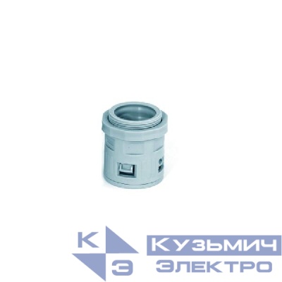 Муфта вводная d32мм для гофрированной трубы сер. (уп.10шт) Урал Пак АТ-50532-010