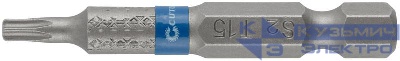 Бита стальная Profi TORX T15 50мм (уп.2шт) Cutop 83-657