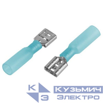 Разъем плоский изолированный термоусаживаемый "мама" РпИм-Т 2-250 (уп.10шт) Эра Б0063395