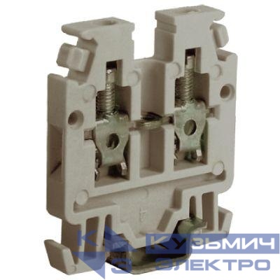 Зажим проходной RN.1/2.5GR 1.5кв.мм сер. DKC ZRN300GR