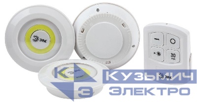 Фонарь светодиодный подсветка SB-511 пушлайт 6Вт (COB 3хAAA блистер 3шт+ИК пульт) бел. ЭРА Б0052315