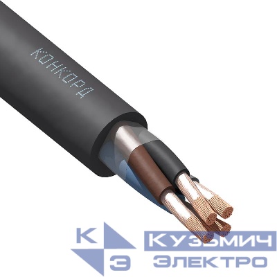 Кабель КГ-ХЛ 4х25 (N) 380/660-2 (м) Конкорд 181