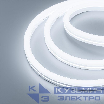 Лента светодиодная MOONLIGHT-SIDE-X336-12x24mm 230В White 6500К 11Вт/м IP65 wire x1 грибовидная форма герметичная (уп.50м) Arlight 051905