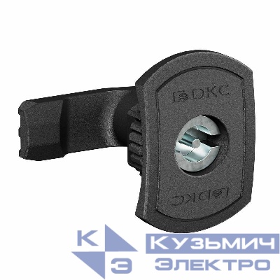 Замок для корпусов ST CE двойн. бородка 3мм черн. DKC R5CE208