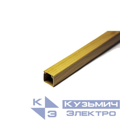 Кабель-канал 25х25 L2000 с двойн. замком пластик сосна Урал Пак КК-3125025-060