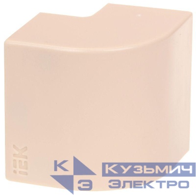 Угол для кабель канала внешний 40х25 КМН сосна (уп.4шт) ELECOR IEK EL-KK10D-N-040-025-K34