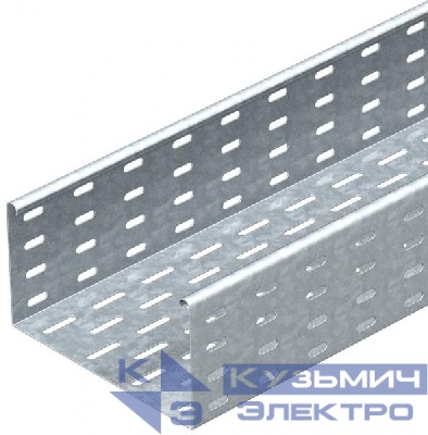 Лоток листовой перфорированный 200х110 L3000 сталь 1мм MKS 120 FS OBO 6060196