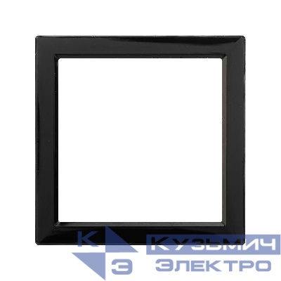 Вставка декоративная 1-м 2мод. Avanti для метал. рамок черн. DKC 4402852D