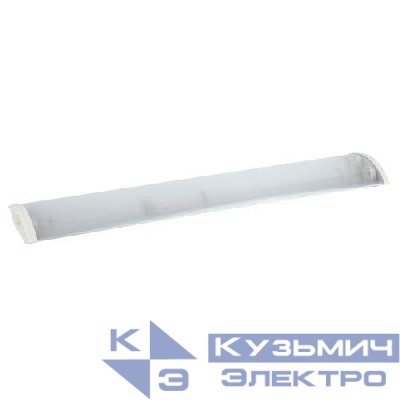 Светильник под 2хТ8 лампы с рассеивателем 0.6м; патрон G13 ДПО 11-2х10-001 ЭРА Б0048427