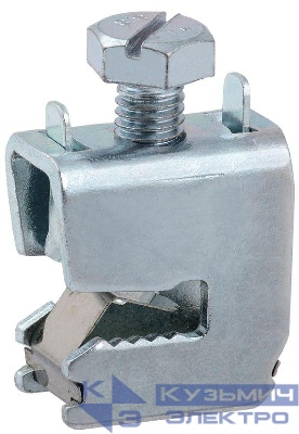 Зажим шинный (терминал) ЗШИ 16-35кв.мм для шины 5мм IEK YNT10-05-16-050