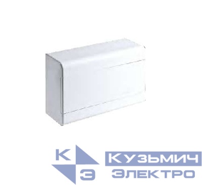 Щиток ОП 12мод. с непрозр. двер. Рувинил 68012Б