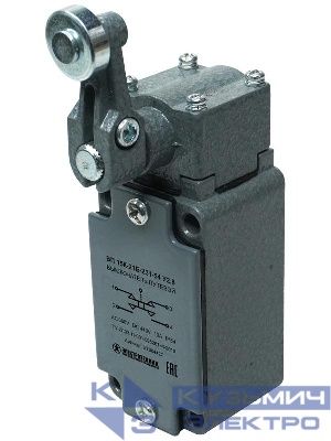 Выключатель путевой ВП 15К-21Б-231-54 У2.8 IP54 рычаг с роликом прямого действия Электротехник ET004427