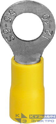 Наконечник кабельный кольцевой изолированный (НКИ) 61 054 NET-RTI-6-6-B50 (уп.50шт) Navigator 61054