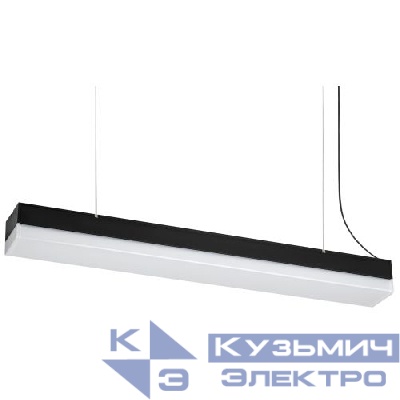 Светильник светодиодный SML-11-WB-40K-В24 24Вт 4000К 3000лм 70х600х55мм подвесной черн. Эра Б0061015