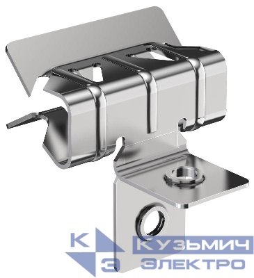 Зажим балочный верт. 1-5мм с отгибом и резьбой М8 HDZ IEK CME21-BZOR-08-HDZ