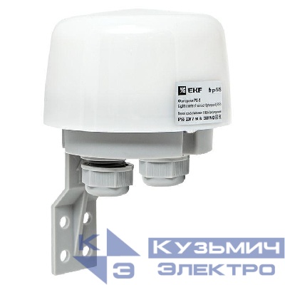 Фотореле PS-5 15А 3300Вт IP66 PROxima EKF fr-ps-5-15