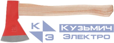 Топор 600г деревянная ручка; кованая усилен. сталь FIT 46006