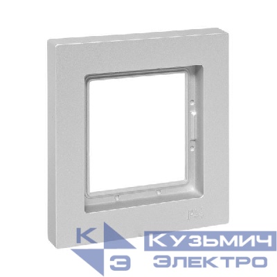 Рамка 1-м Эпика IP44 пластик алюм. EKF UP1-FPA-01-44