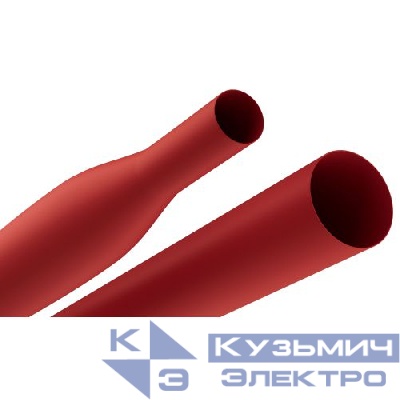Трубка термоусадочная ТТУ нг-LS 40/20 1м красн. (уп.10шт) Эра Б0067598