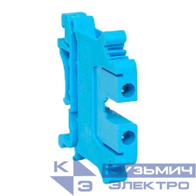 Колодка клеммная винтовая 4 UT син. EKF scr-ut-4-b