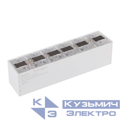 Коннектор прямой MAG-CON-45-I-POWER (WH 5LN) IP20 металл Arlight 046837