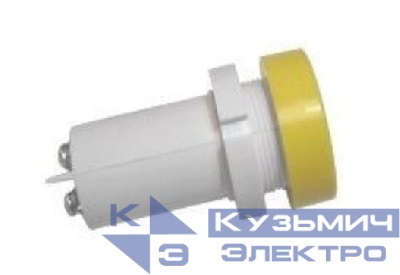 Лампа светодиодная СКЛ-14Б-Ж-2-75-П плоский излучатель 75В 50Гц/пост. диаметр посадочного отверстия 22мм УХЛ2.1 желт. Реле и Автоматика A8021-79688837
