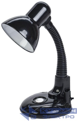 Светильник настольный 1005 с кармашком Е27 черн. IEK LNNL5-1005-2-VV-40-K02